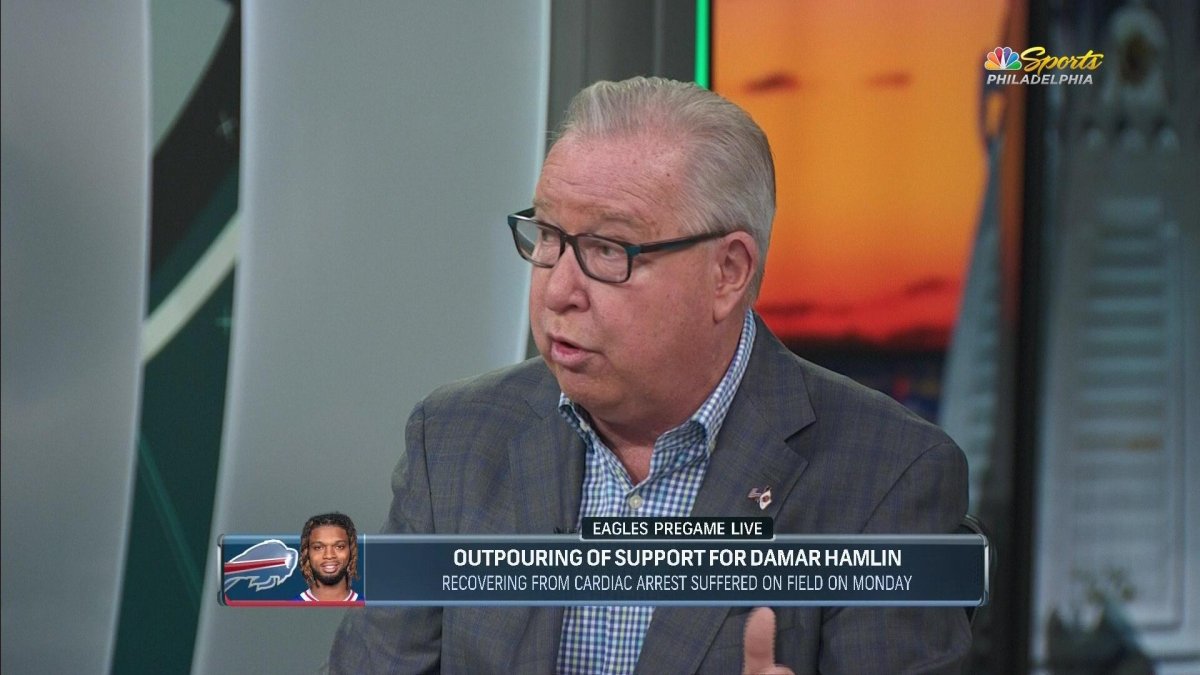 Ron Jaworski gets a little too comfortable on air - NBC Sports