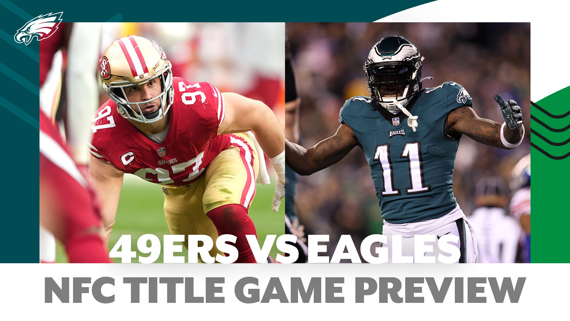 Looking ahead to the Eagles-49ers NFC Championship game showdown – NBC  Sports Philadelphia