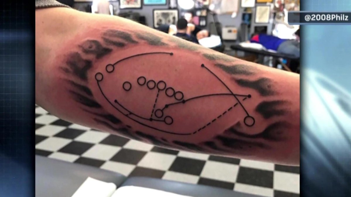 Maybe double-check your 'Philly Special' tattoo – NBC Sports