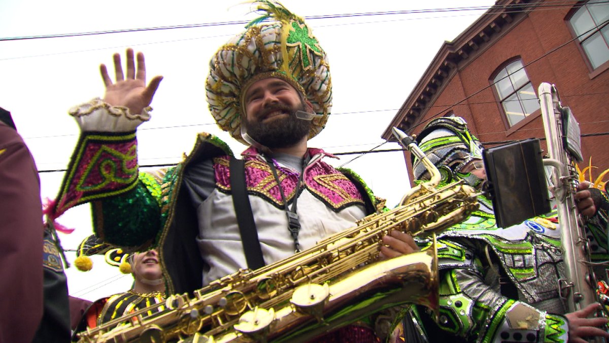 Costume designer recreating Jason Kelce's iconic Mummers hat from Super  Bowl LII celebration for charity - 6abc Philadelphia