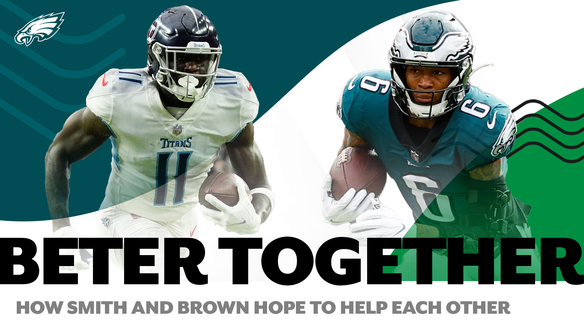 Eagles' DeVonta Smith, A.J. Brown making history together – NBC Sports  Philadelphia