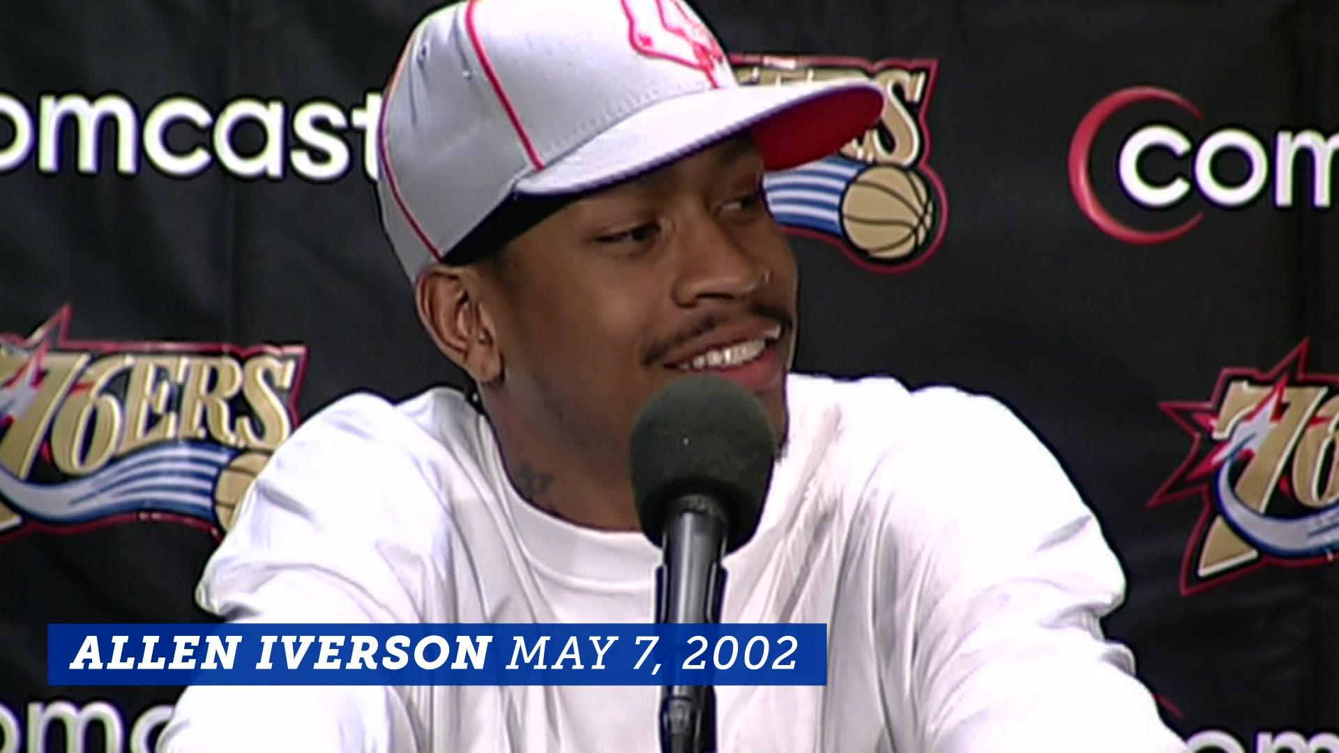 Allen iverson practice sales shirt