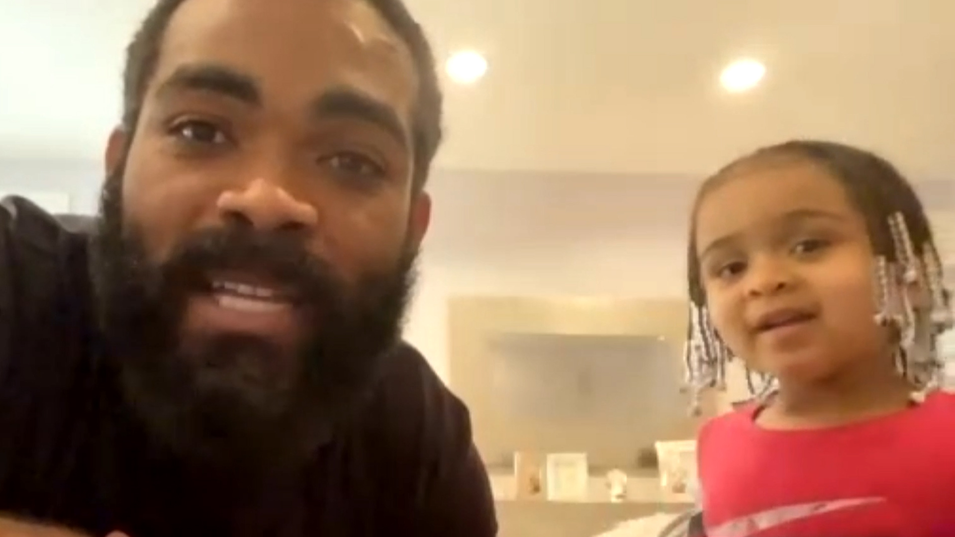 Watch Brandon Graham's kids interrupt press conference in adorable fashion  – NBC Sports Philadelphia