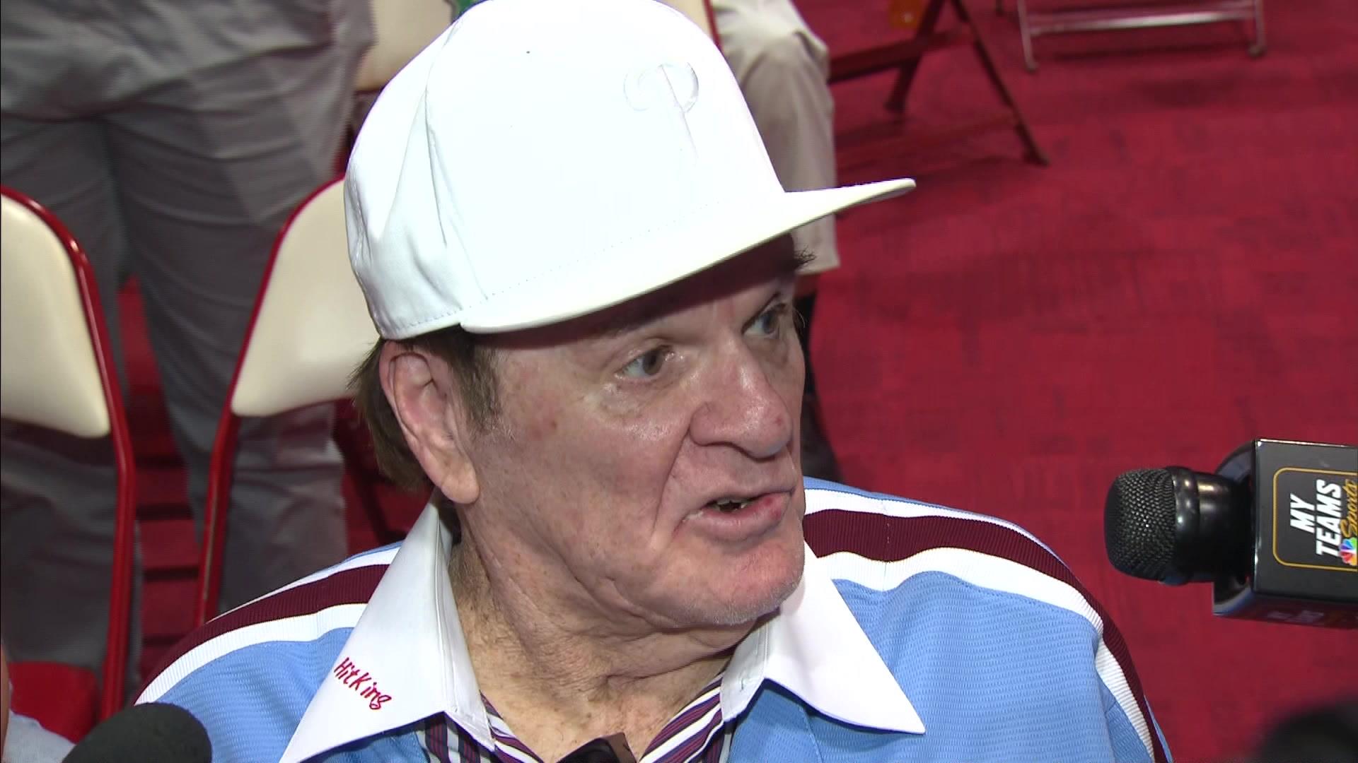 Pete Rose on the Phillies cancelling 2017 Wall of Fame induction – NBC  Sports Philadelphia