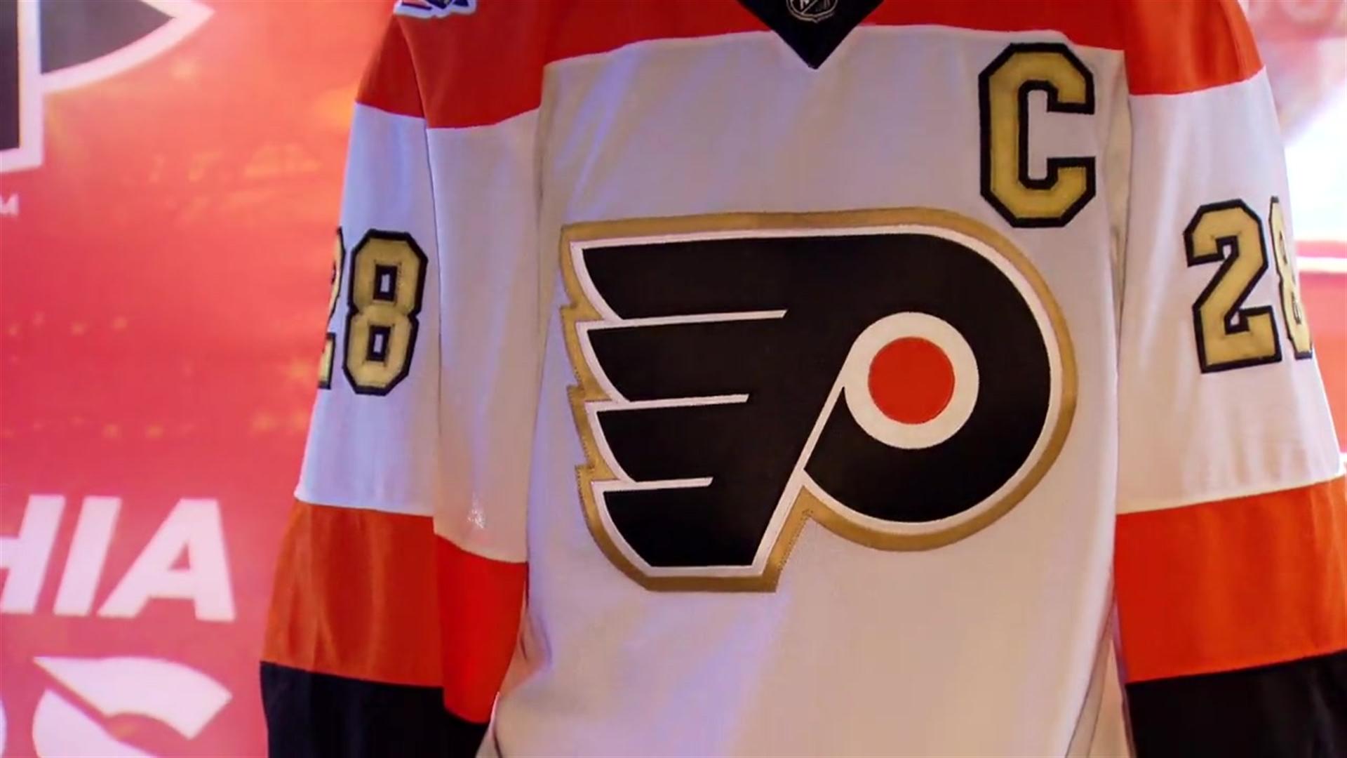 Flyers 50 outlet year anniversary jersey Flyers 50th Jersey