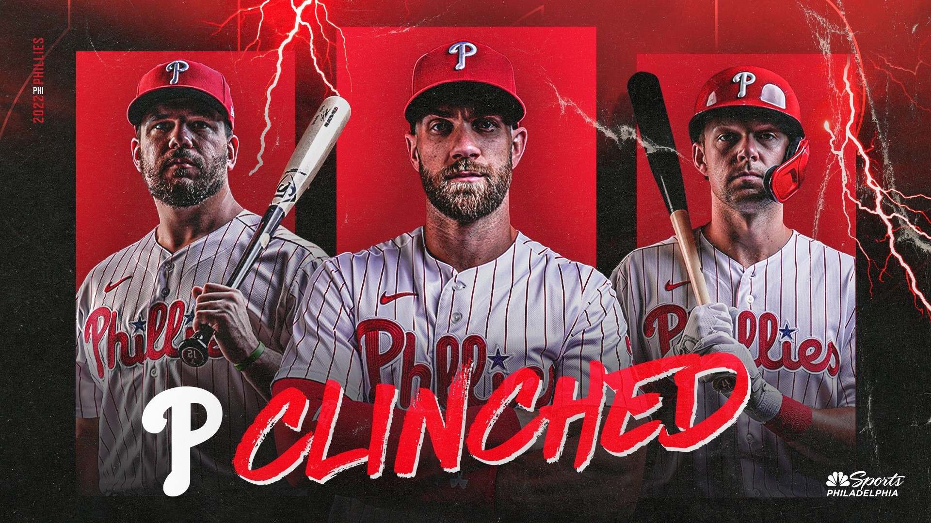 WATCH: The final out for the Phillies to clinch playoff berth