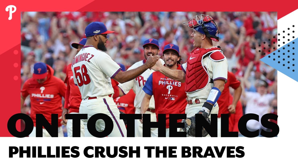 Phillies 'rip apart' the Braves and advance to the NLCS – NBC Sports  Philadelphia