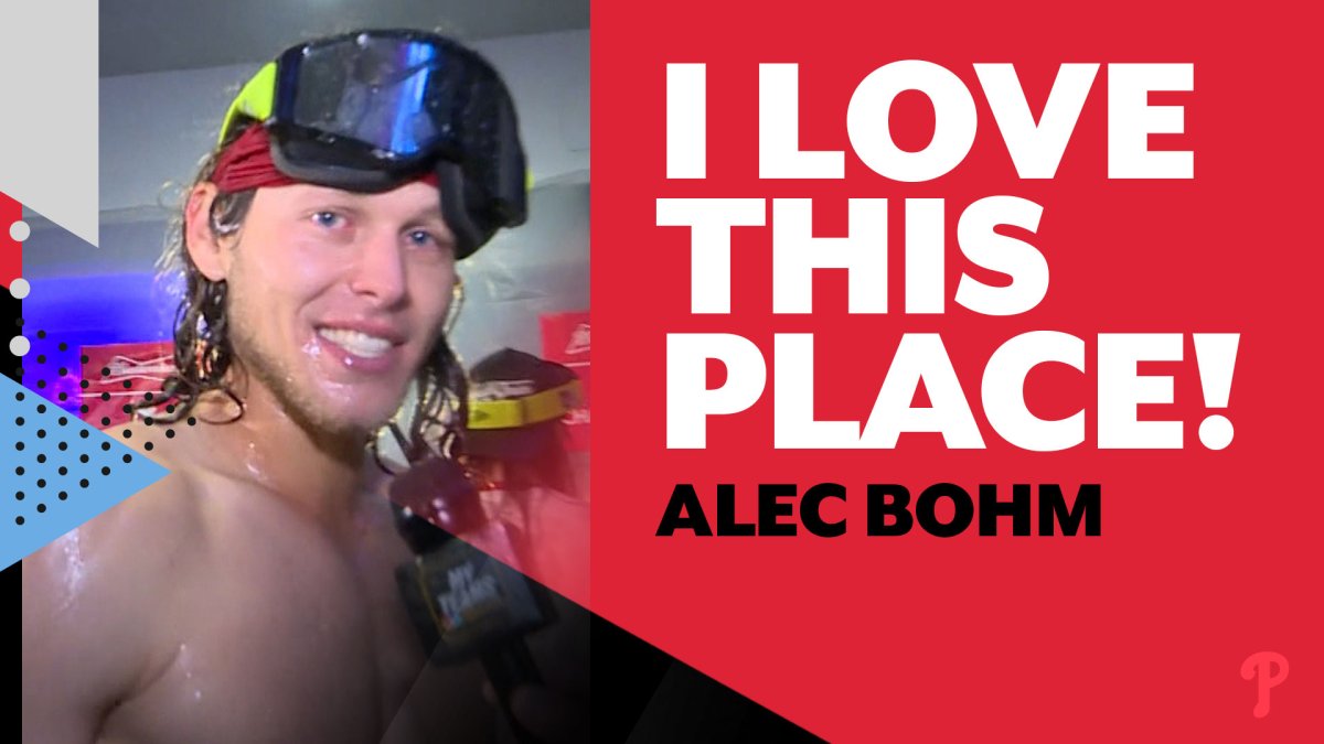 Crossing Broad on X: Alec Bohm “I love this place” 🥲   / X