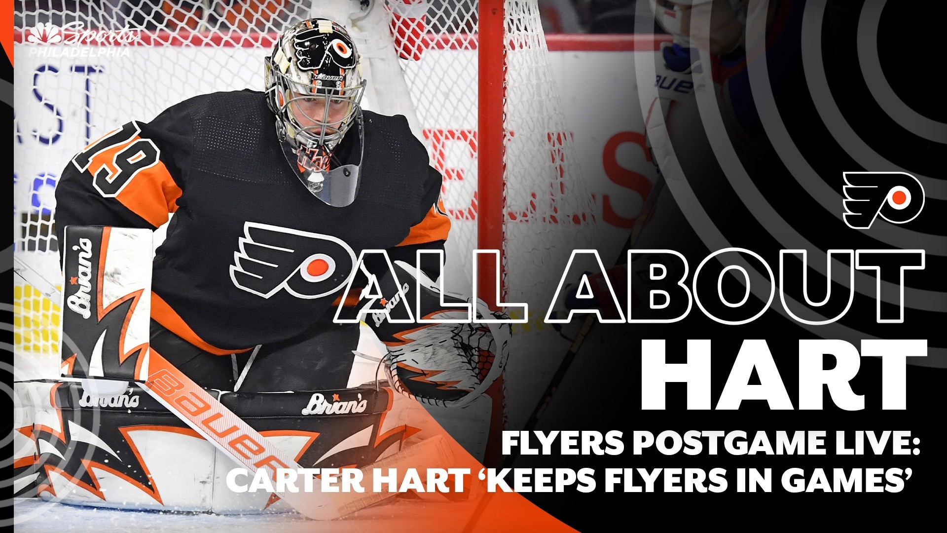 Carter Hart keeps Flyers in game with another strong performance – NBC  Sports Philadelphia