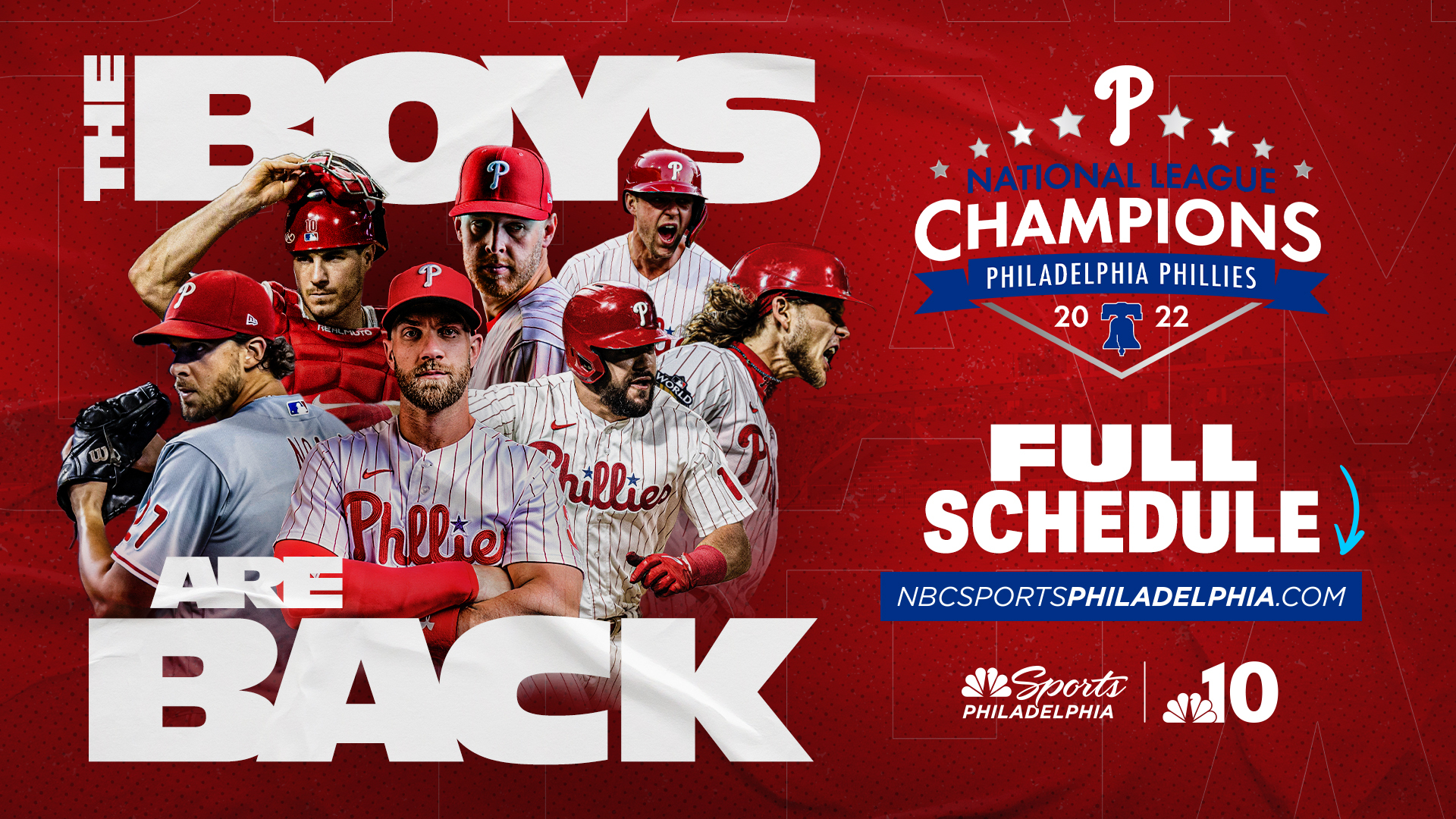 Phillies 2023 broadcast schedule Times, dates, and TV info