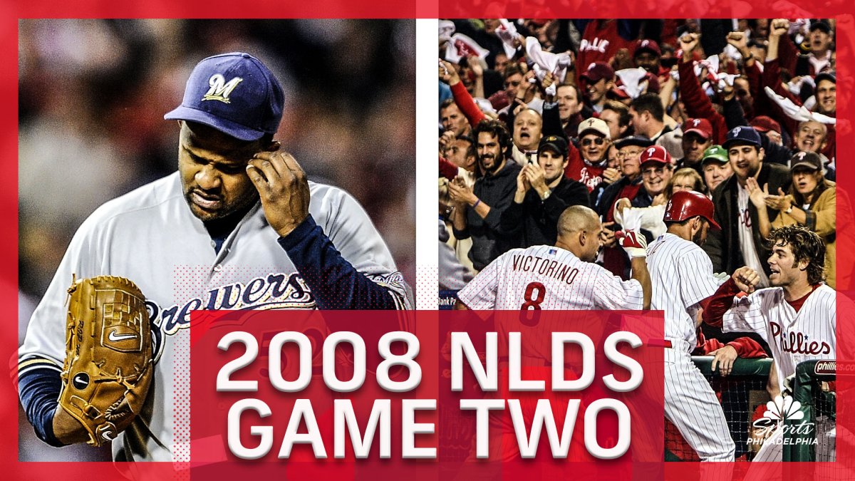2008 MLB NLCS program Dodgers V. Phillies
