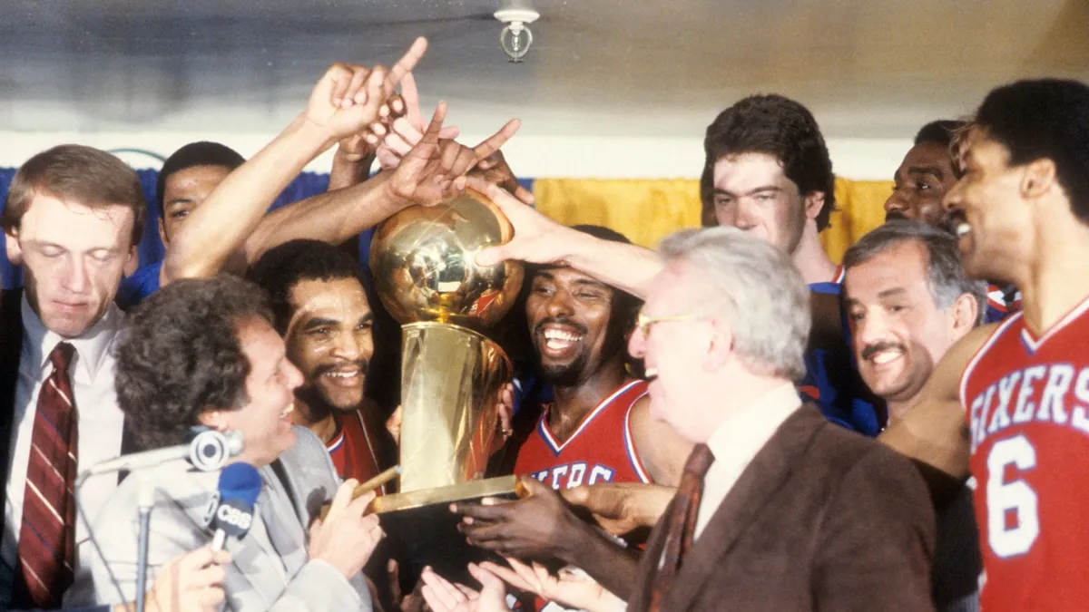 Sports - 1982-83 Philadelphia 76ers (Any Medium): Remedis NBA Champion 1983  Philadelphia 76ers Set Image Gallery