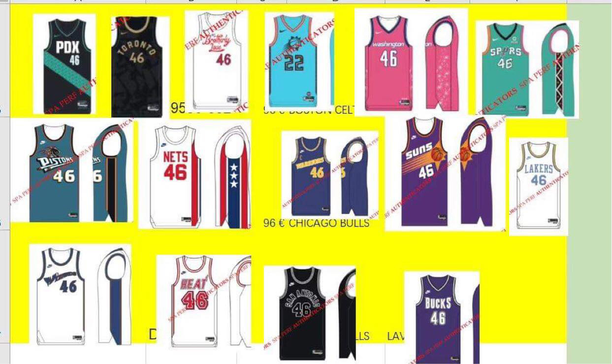 LEAK! Nearly 40 New 2022-23 NBA Uniforms Leaked: City, Statement