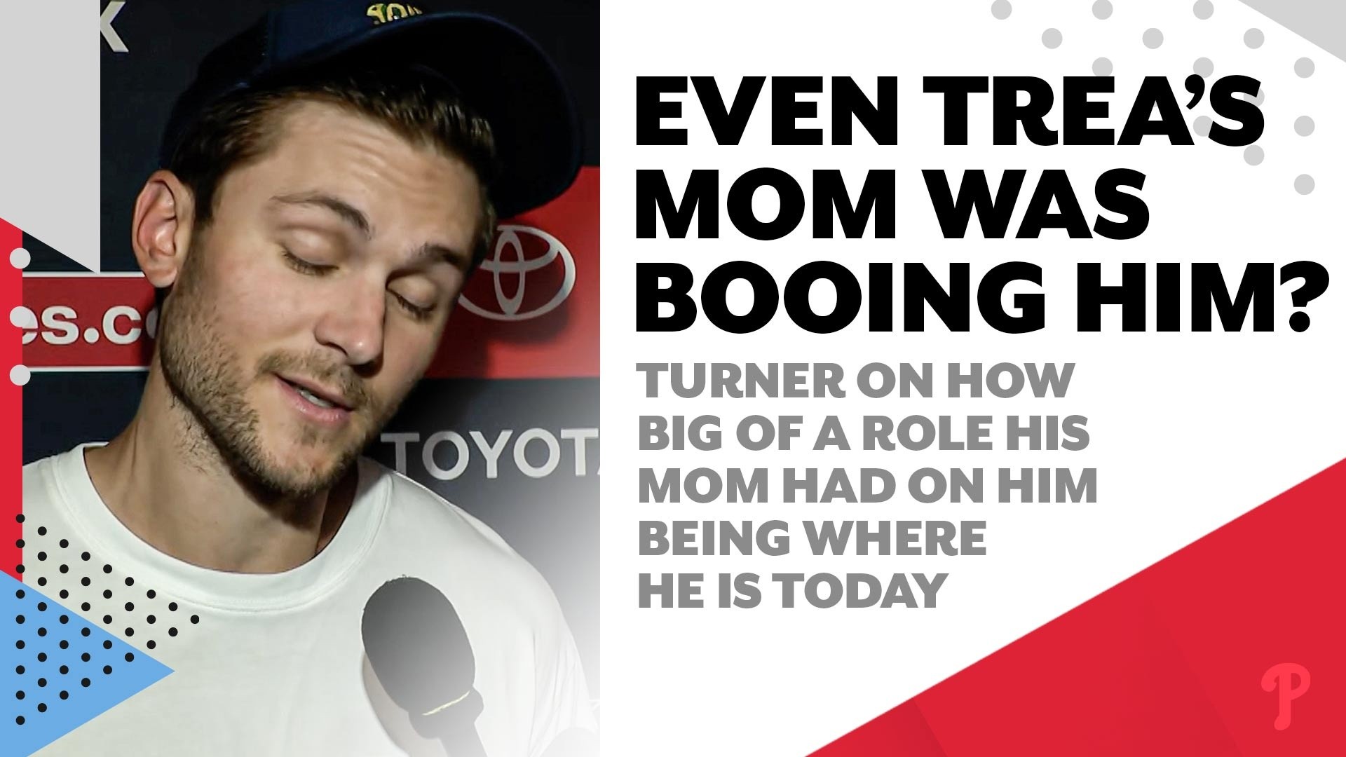 Trea Turner turns boos — even from his mom — into cheers