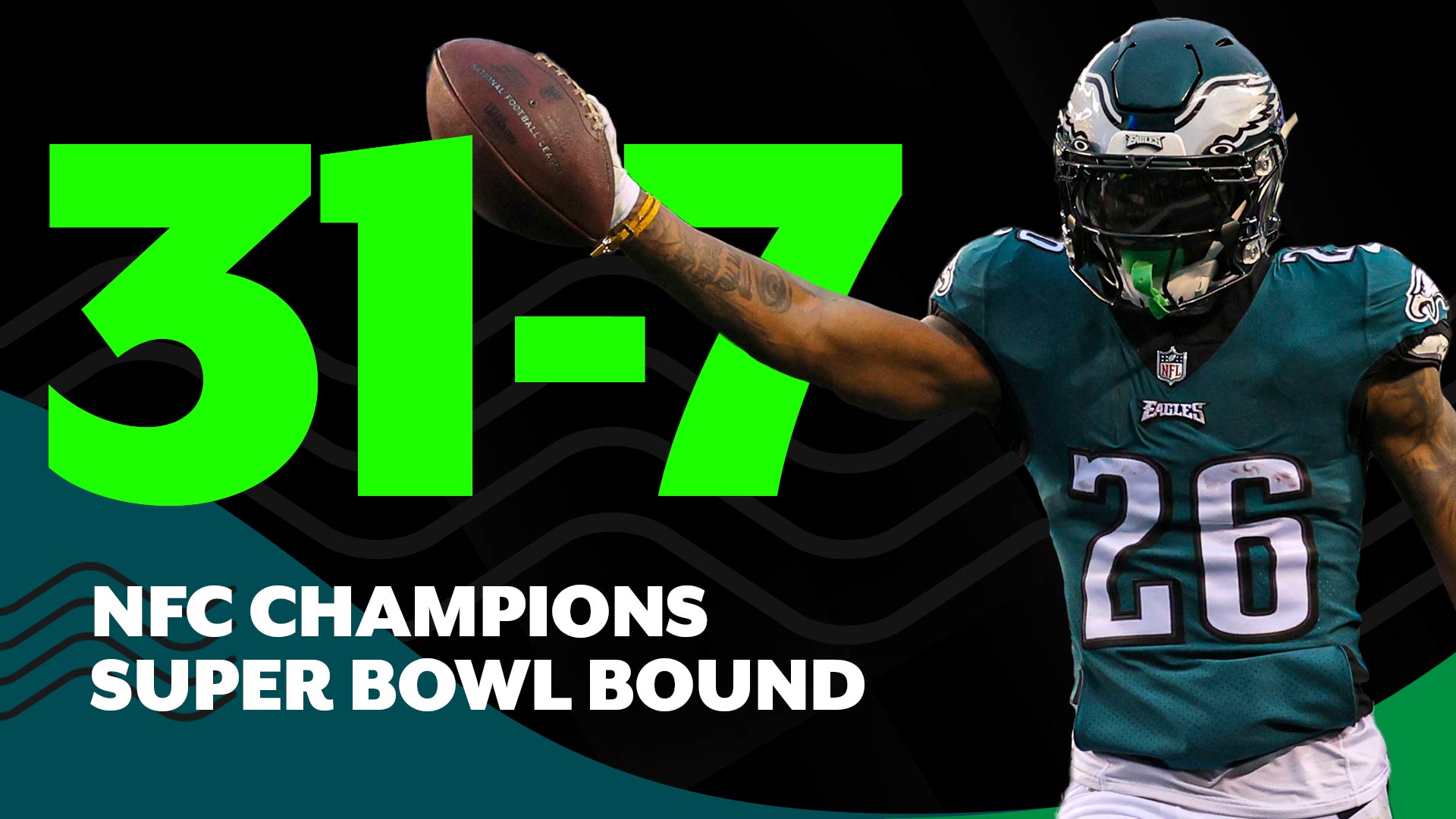 Eagles advance to Super Bowl LVII with franchise-record 4 rushing