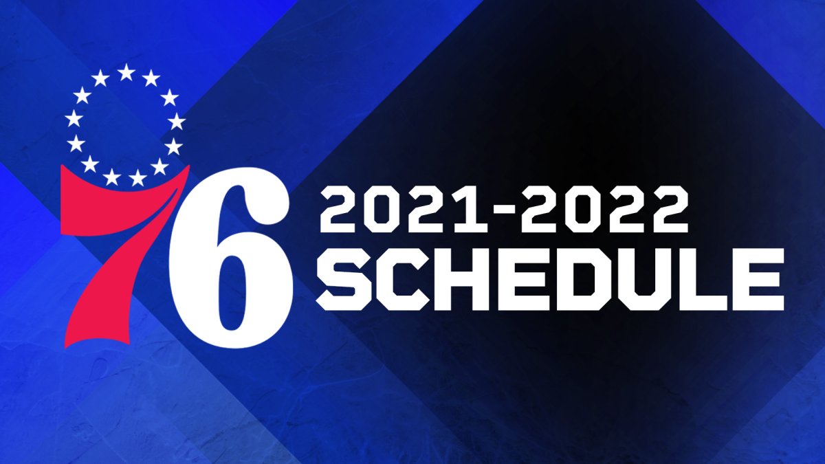 Sixers 2022 Preseason Schedule Announced, Philadelphia 76ers