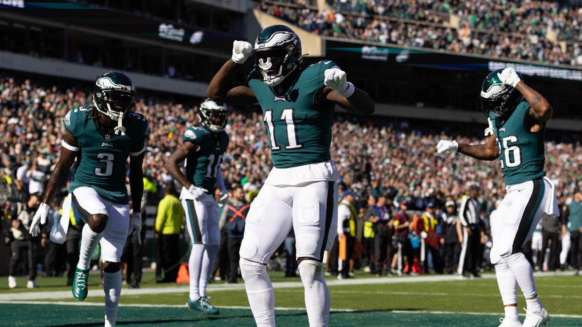 Eagles WR A.J. Brown is on a historic pace to shatter a major franchise  record in 2022 – Philly Sports
