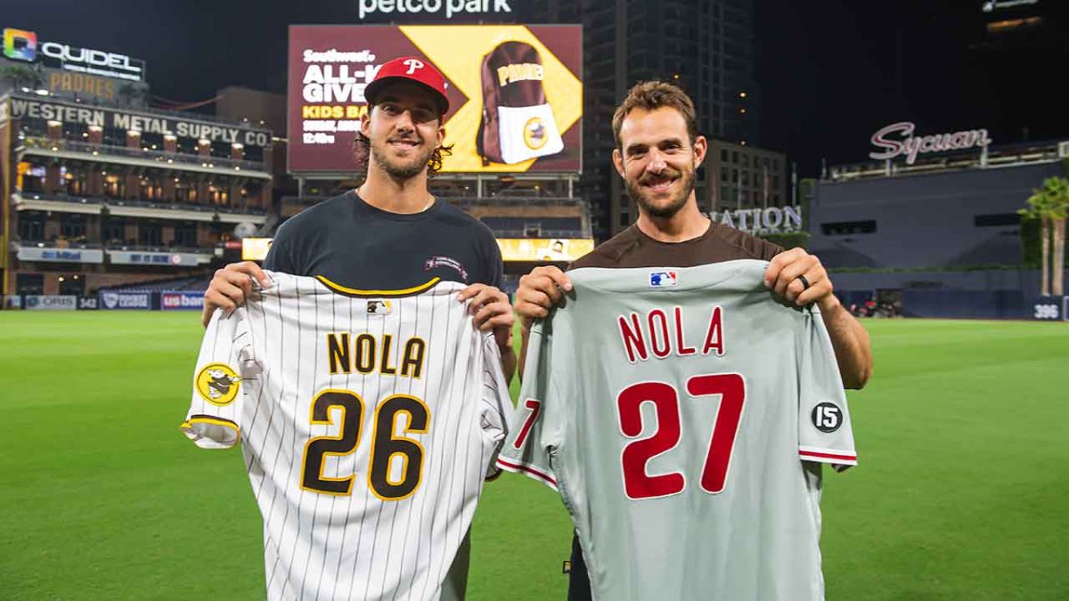 Phillies vs. Padres NLCS: Aaron Nola, Austin Nola recognize their rare ...