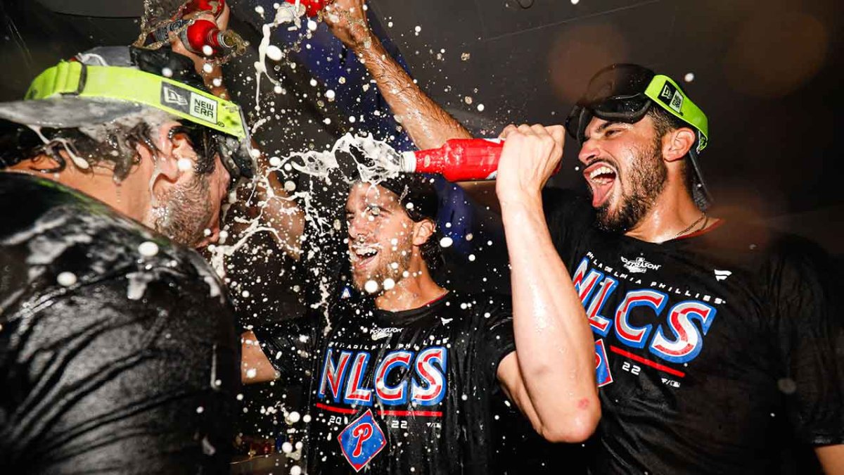 Best Moments From The Phillies Clubhouse Celebration