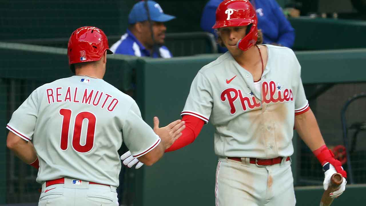 Bryce Harper went from Rhys Hoskins' rival to teammate. Now they're primed  to make the Phillies lineup deadly.