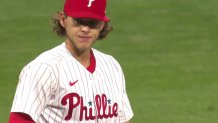 Phillies vs. Rangers: Alec Bohm's defense costs Phils again – NBC