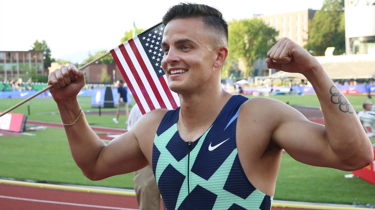 Olympian Devon Allen plans to compete in races, including the Penn Relays,  during the Eagles offseason