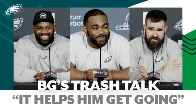 Since we all love Brandon Graham's trash-talking, and it's niners