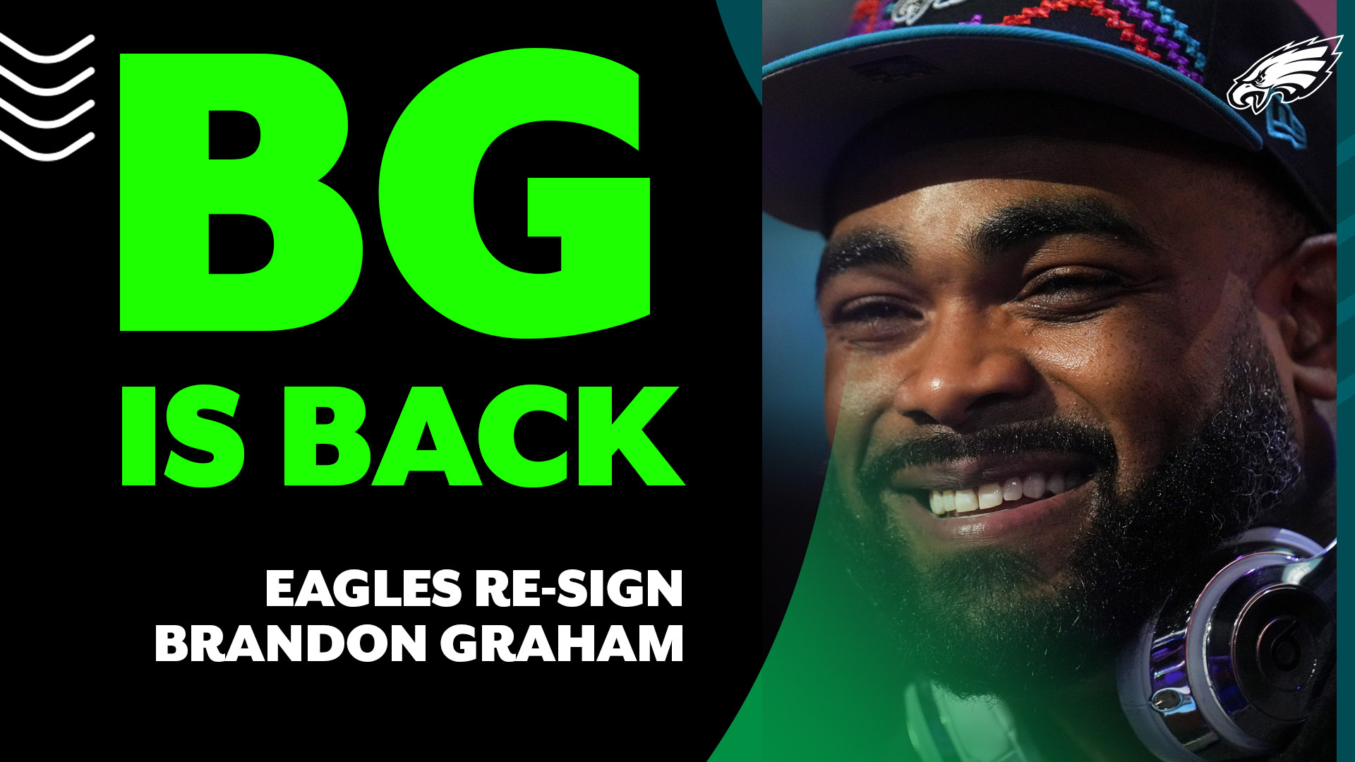 Around The NFL on X: Brandon Graham re-signing with Eagles on one