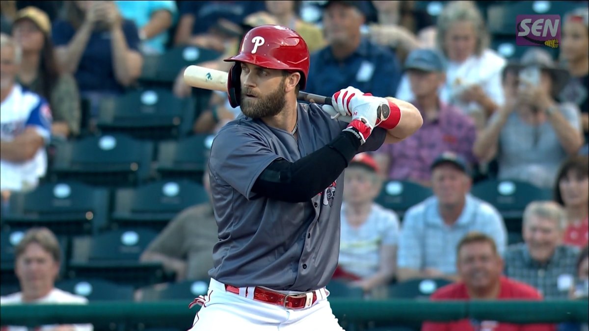 Bryce Harper homers twice in rehab assignment debut