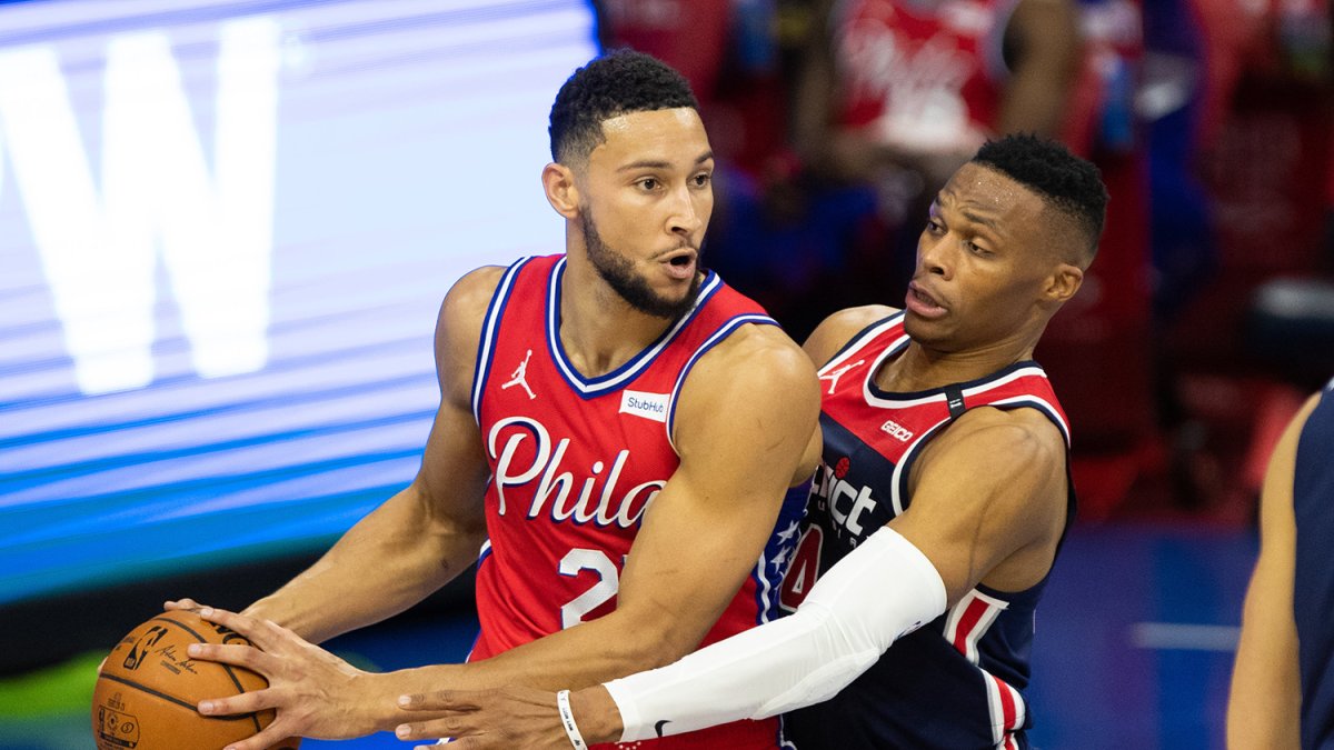 The Sixers will face Wizards, Russell Westbrook in first round of the  playoffs