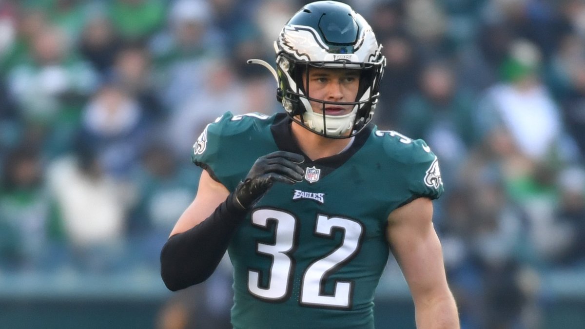 Eagles injury update Reed Blankenship leaves game vs. Giants NBC
