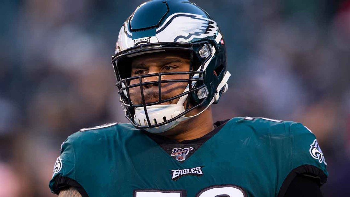 Philadelphia Eagles' Brandon Brooks 'going according to schedule