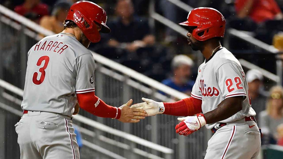 Vierling, Phils star on defense, end Mets' 6-game win streak