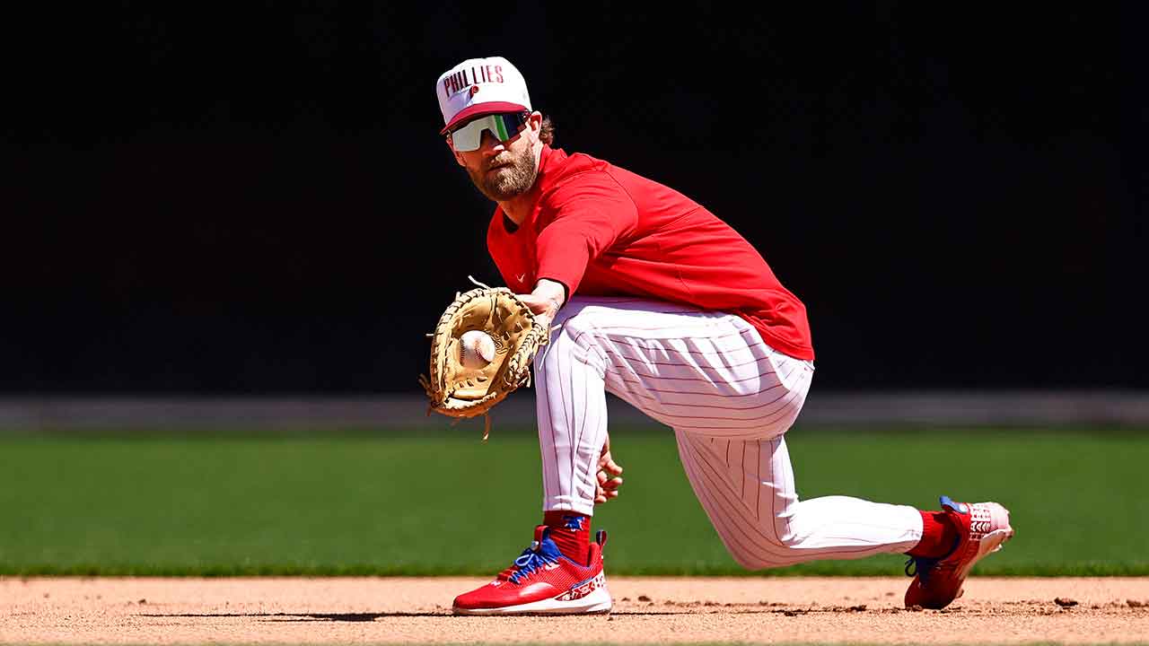 Phillies see importance of Bryce Harper playing first - and it's not his  defense 