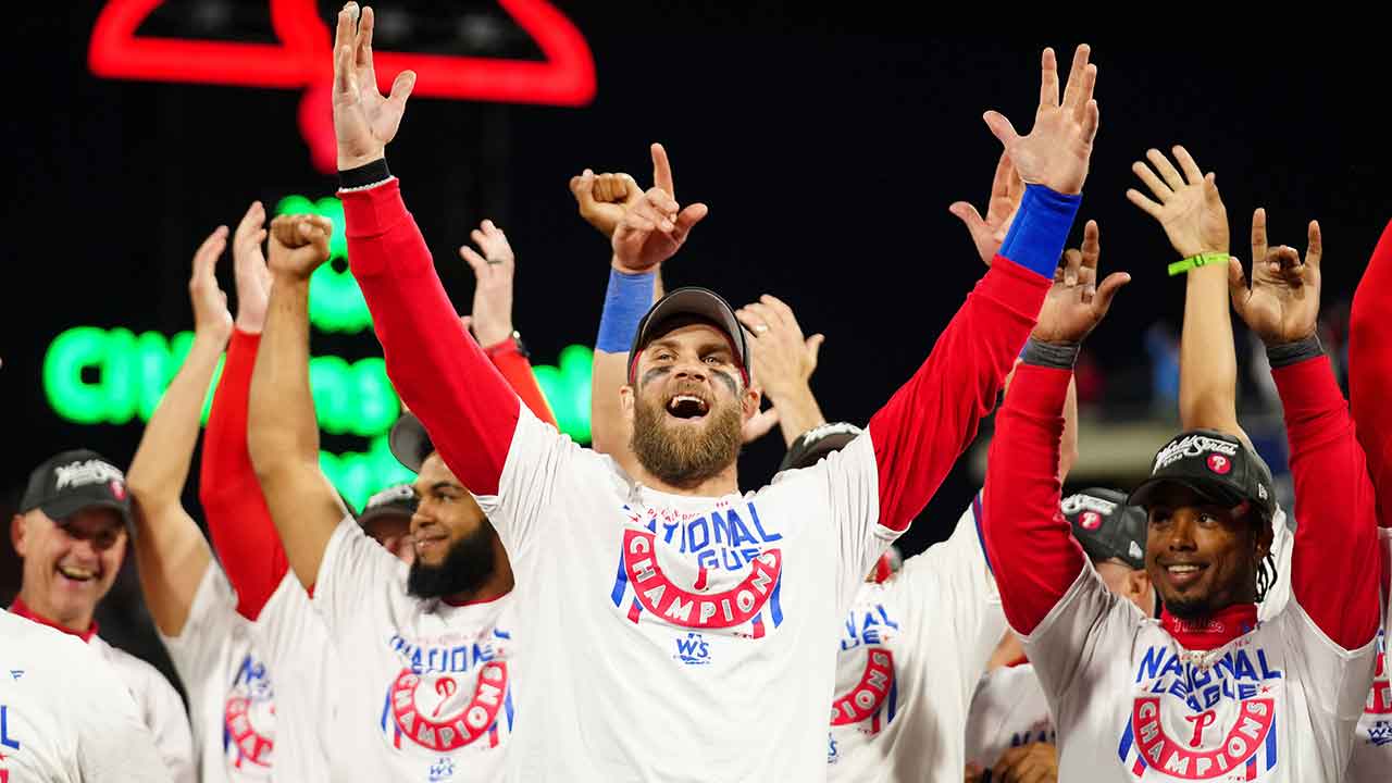 Bryce Harper wins NLCS MVP after sending Phillies to World Series