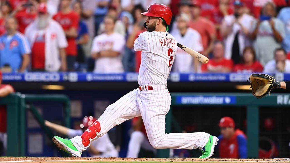 Bryce Harper returns to Phillies lineup in style, leads 5th straight win –  NBC Sports Philadelphia