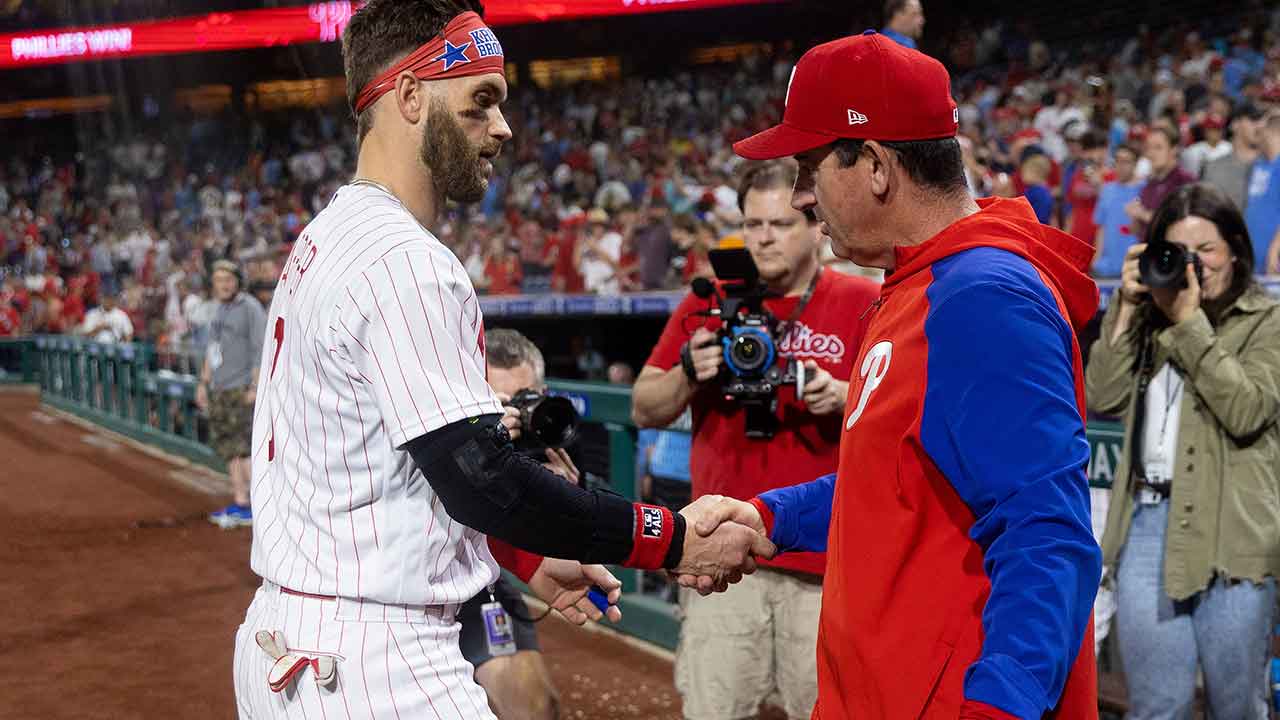 Phillies Vs. Angels: Bryce Harper, Kyle Schwarber Homer Twice Apiece In ...