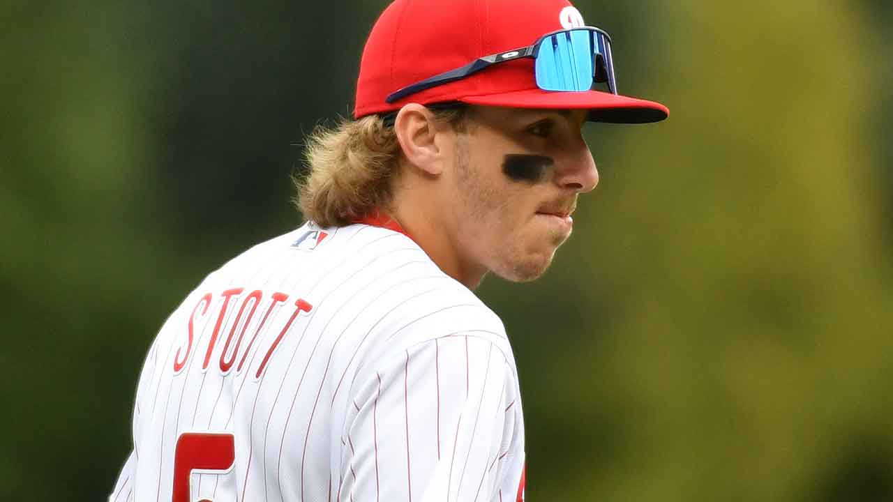 Phillies' Bryson Stott made a small change that has led to a big improvement