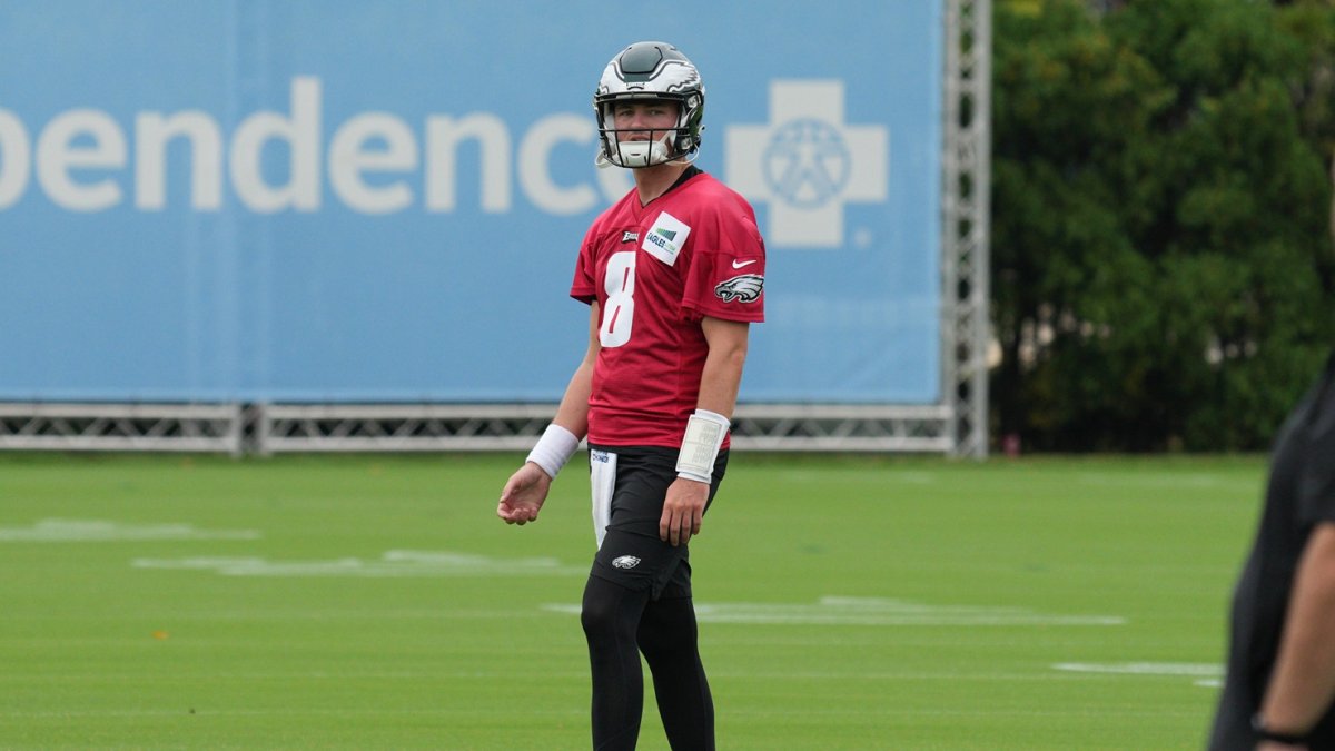 Eagles Observations: Did Howie Roseman get a steal in rookie QB Carson  Strong? – NBC Sports Philadelphia