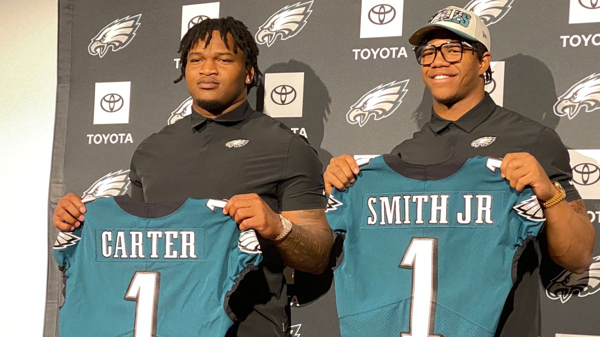 Eagles teammates marvel at rookie DT Jalen Carter: 'He's a game