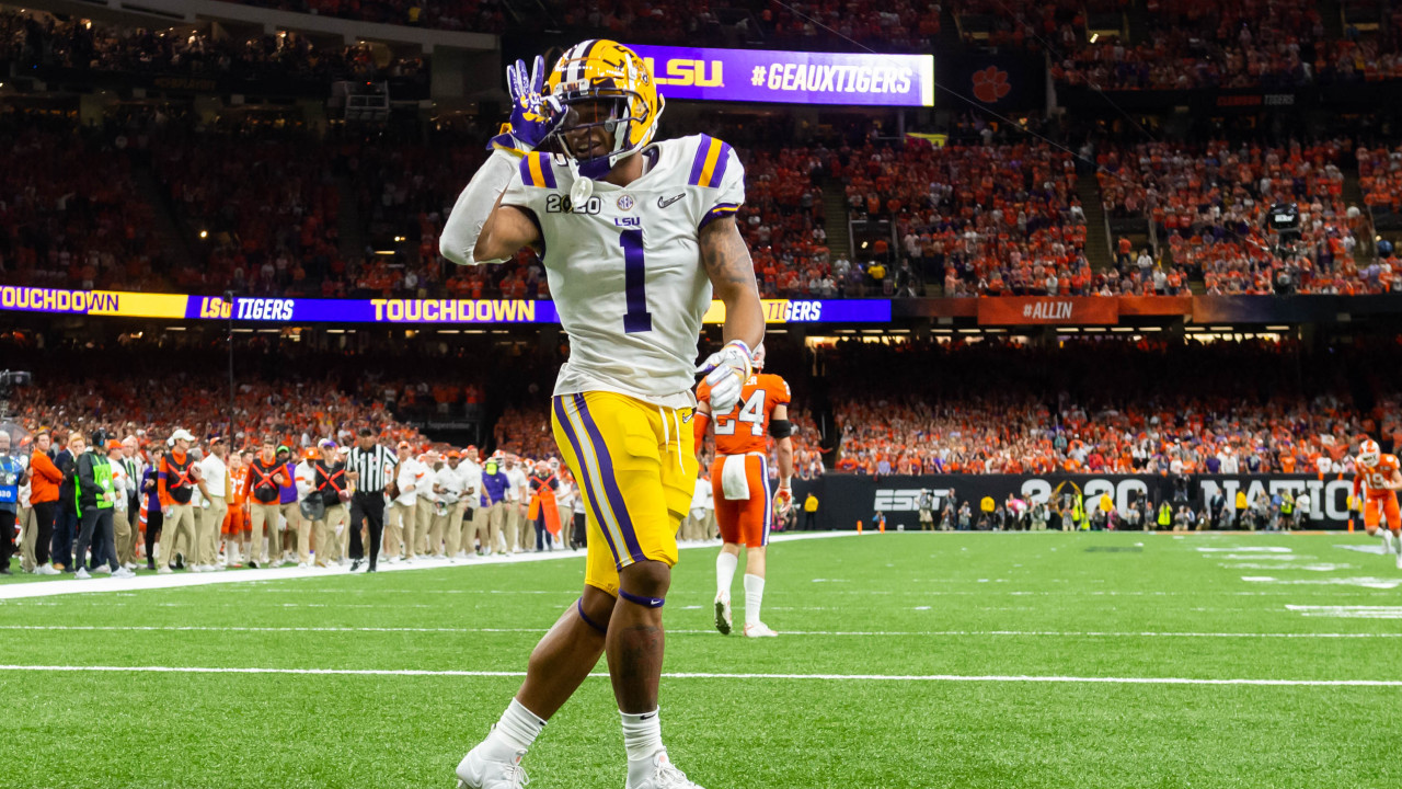 <p>The prize for the Eagles' disastrous season is the guy who was the best receiver in the country in 2019 before sitting out the 2020 season. If you thought Justin Jefferson was a stud for Tigers last year, Chase was even better while also being a year younger.</p>
<p>Chase had 80 catches for 1,780 yards and 20 touchdowns in LSU's championship campaign. He can be your DeAndre Hopkins. He can be your Odell Beckham Jr. He is a franchise-altering talent.</p>