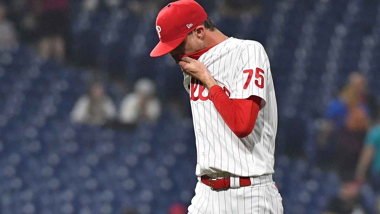 Connor Brogdon's spot on Phillies' opening day roster in jeopardy