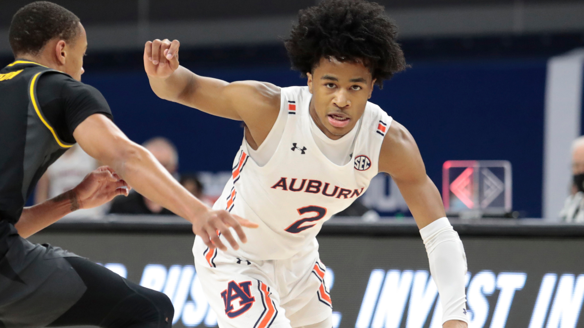 <p>Cooper is a small dude, but as the Rockets look to find talent anywhere they take a swing on a guy who can straight-up play ball. He's a creator who gets his own buckets but also finds his teammates. I really like his upside.</p>