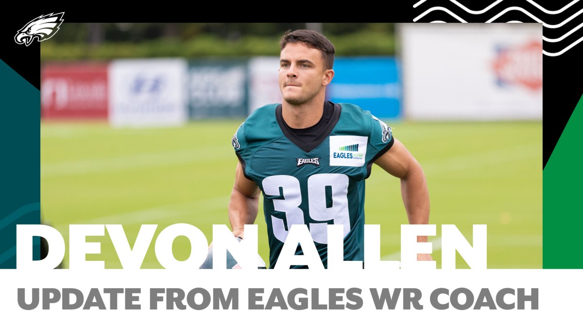 Eagles activate WR Devon Allen - NBC Sports