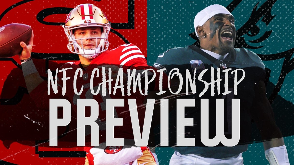 Philadelphia Eagles, San Francisco 49ers NFC Championship Game Preview –  NBC Sports Philadelphia