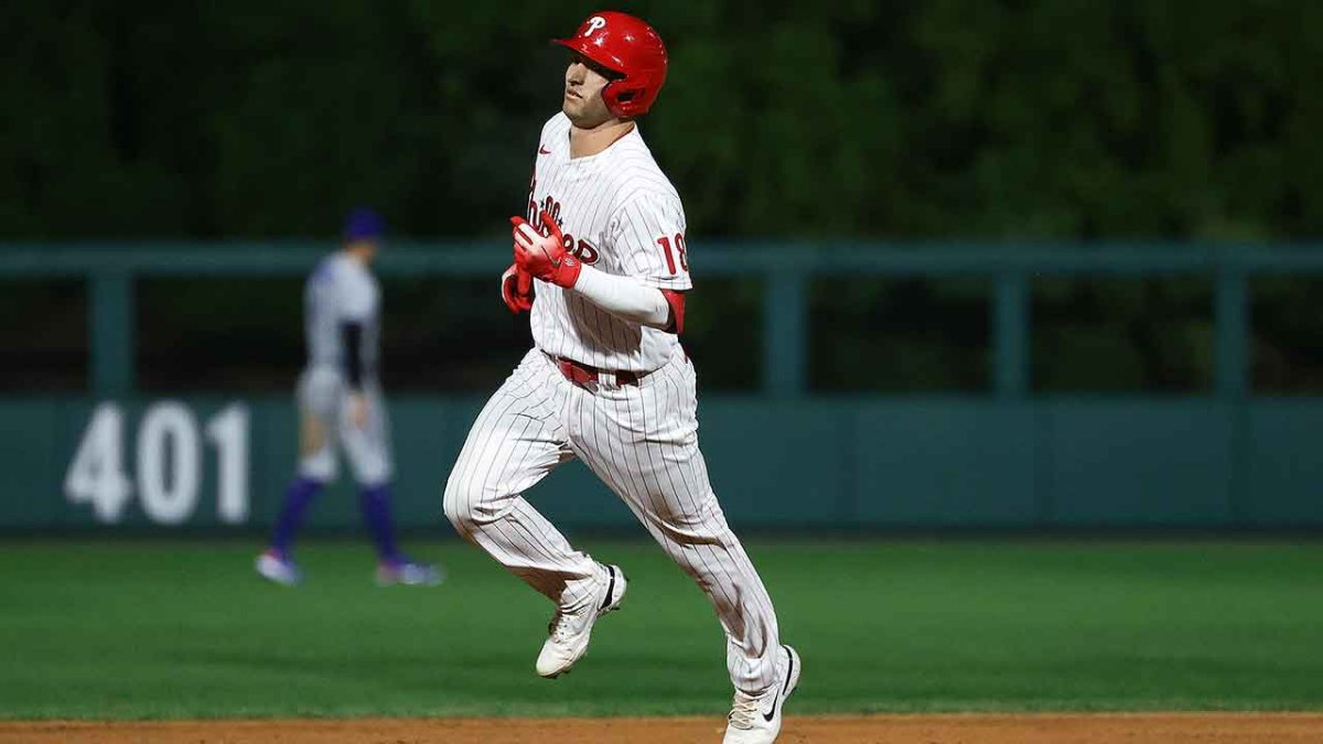 NLDS lineup: Cristian Pache starting in left field for Phillies in Game 2