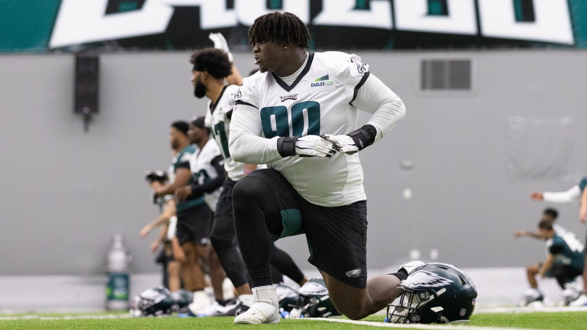 Eagles rookie minicamp: Jordan Davis, Cam Jurgens, Nakobe Dean