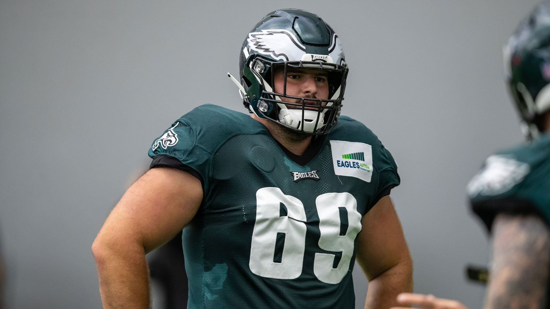 Landon Dickerson among Eagles players to receive new numbers