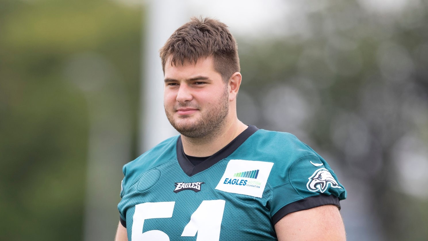 Eagles jersey number updates, including Landon Dickerson switching