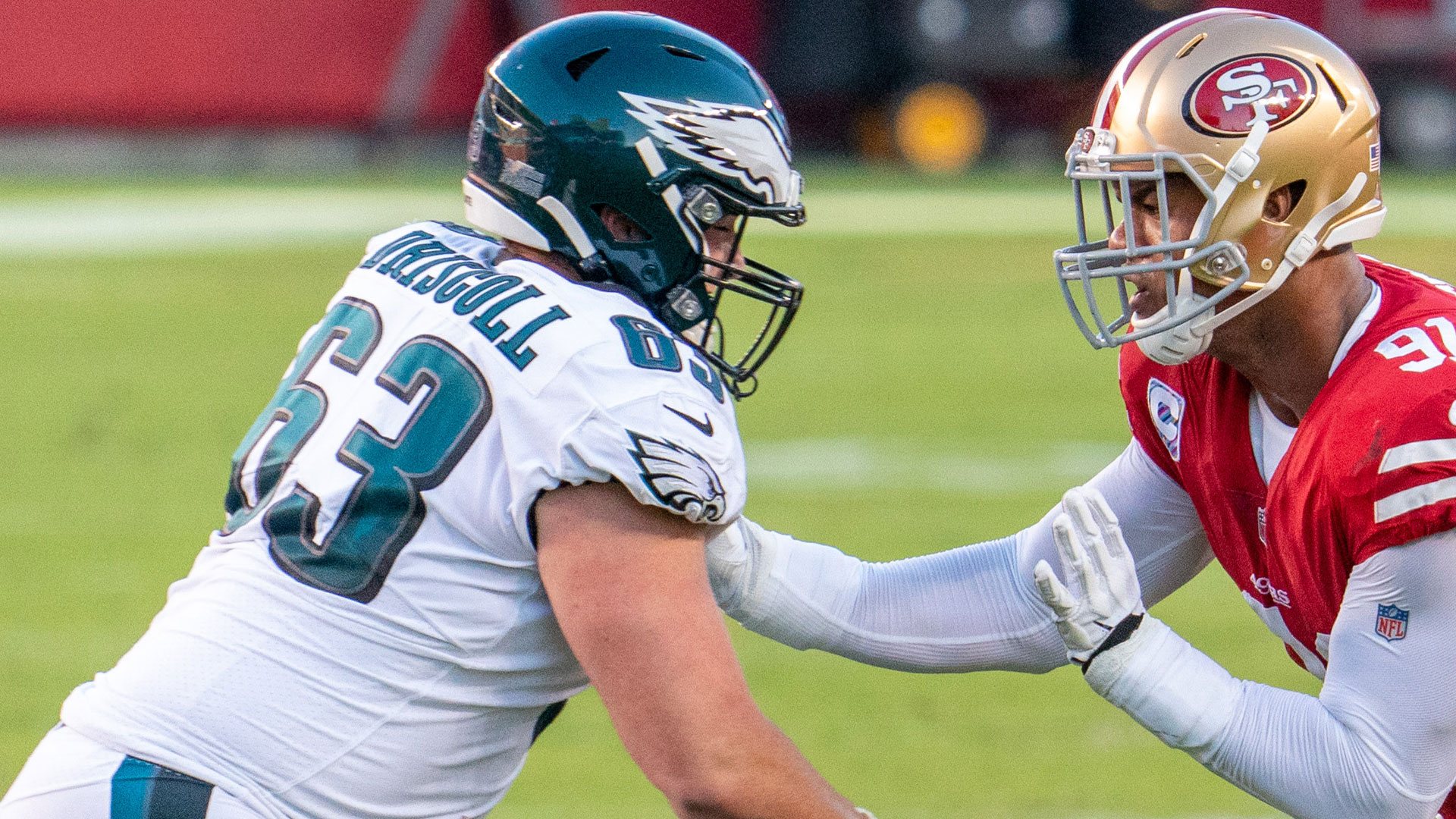 <p><strong>The Good: </strong>Driscoll wasn’t expected to play much but then he ended up getting the start in place of Lane Johnson in Week 1. In all, Driscoll started four games and played significant snaps in two others. And he played really well. He gave up a total of three sacks and 18 pressures but really held his own. He was a solid tackle as a rookie.</p>
<p><strong>The Bad: </strong>Driscoll suffered an ankle injury in the season opener and his season ended early when he suffered an MCL sprain in the win over New Orleans. He missed the chance to get three more starts under his belt because of that MCL injury. He was pretty good in pass protection but needs to work on his run blocking skills.</p>
<p><strong>The Future: </strong>We expect Johnson to return as the right tackle in 2021 and either Jordan Mailata or Andre Dillard will start at left tackle. But Driscoll will be a really valuable backup and role player next season. Remember, he also has some guard in his background so he’s like the new Halapoulivaati Vaitai, a guy who can really play a bunch of different positions in a pinch. Teams need those guys.</p>
<p> </p>
<p> </p>
<p> </p>
<p> </p>
<p> </p>